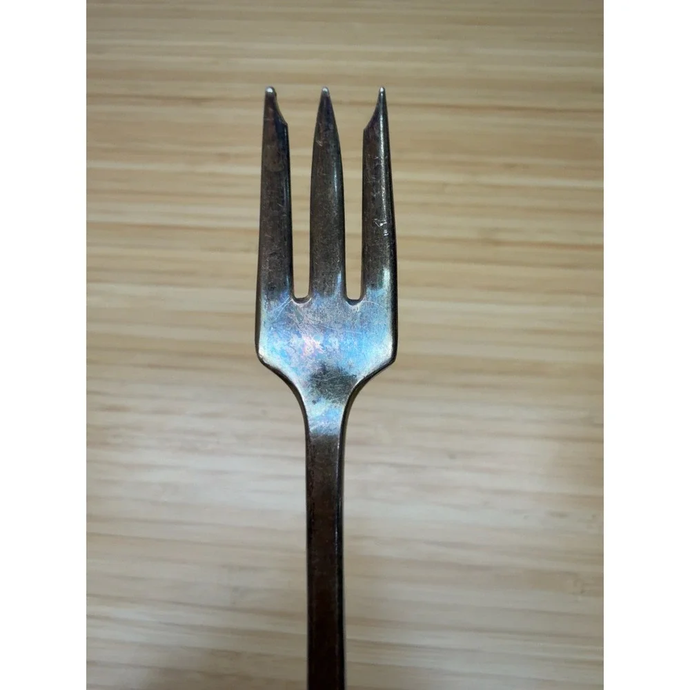 Vintage Community Silverplate Cocktail Pickle Fork 6